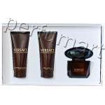 Versace - Crystal Noir - 90ml EDT + body lotion 100ml + shower gel 100ml