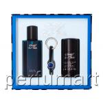 Davidoff Cool Water men Zestaw 75ml EDT+75ml Deo stick + brelok